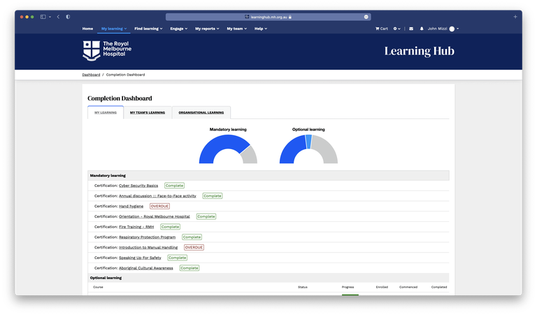 rmh learning hub