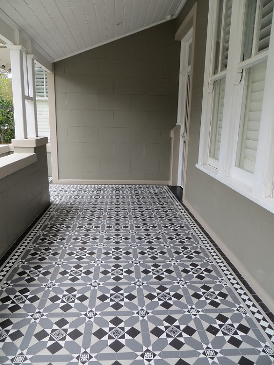 modern tessellated tiles