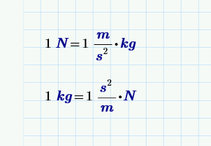 convert kg to kn weight