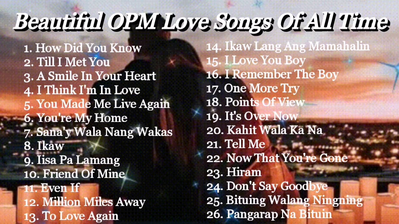 opm love song music