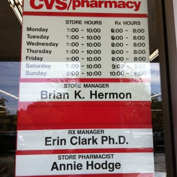 what time does cvs close