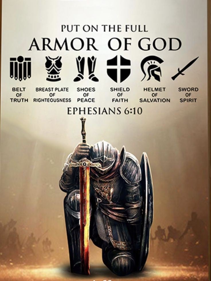 put on the whole armor of god images