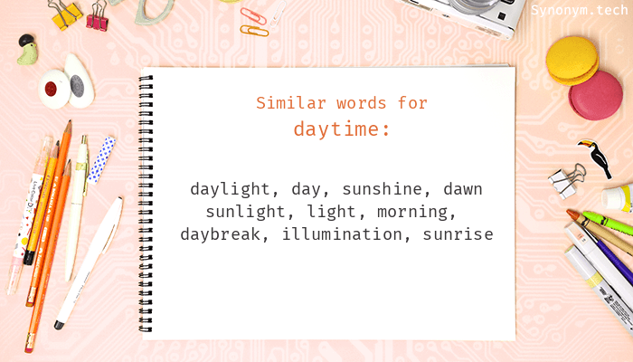 synonym for daytime