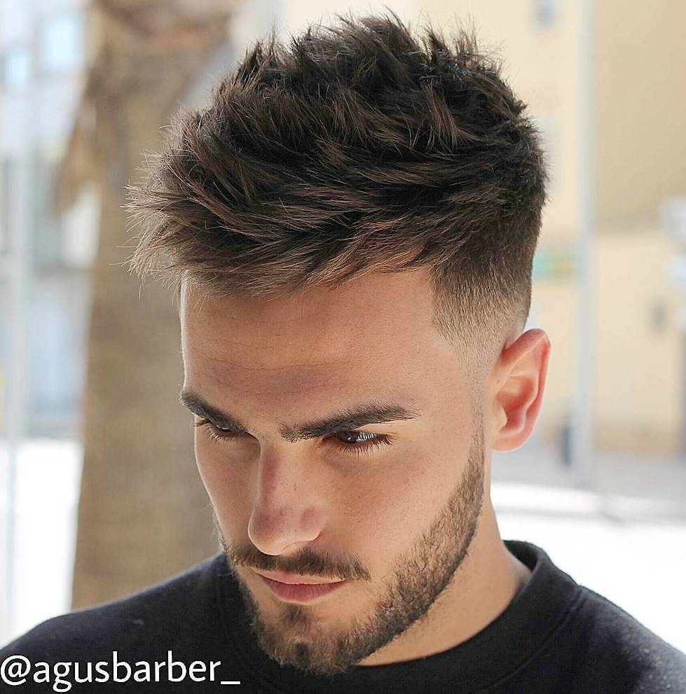 haircut styles for guys with thick hair