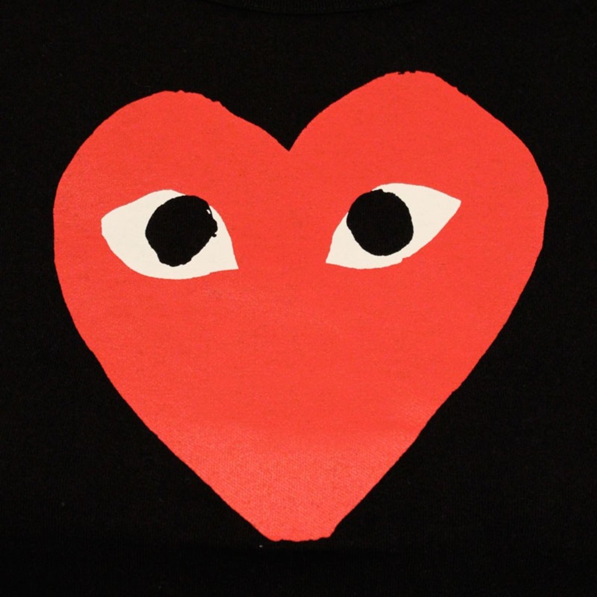 red heart with eyes brand