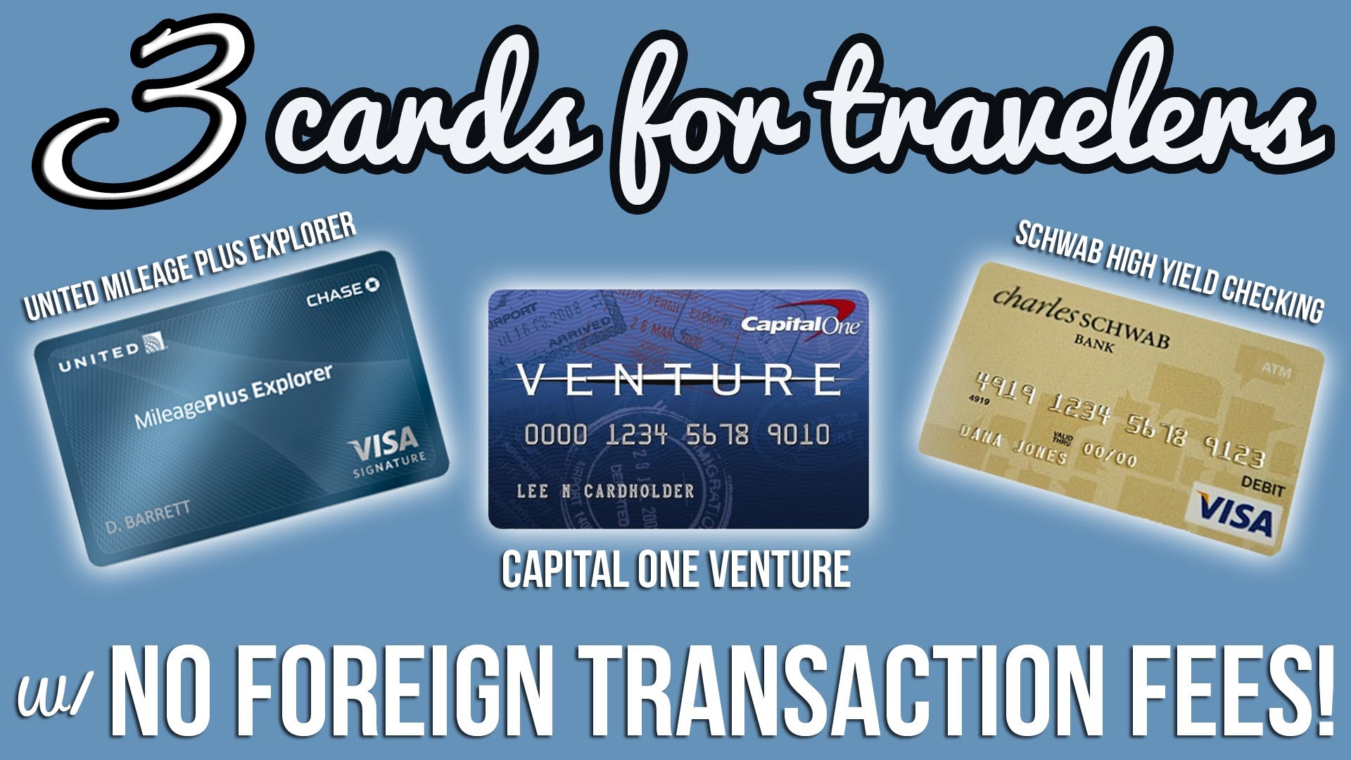 chase credit cards with no foreign transaction fees