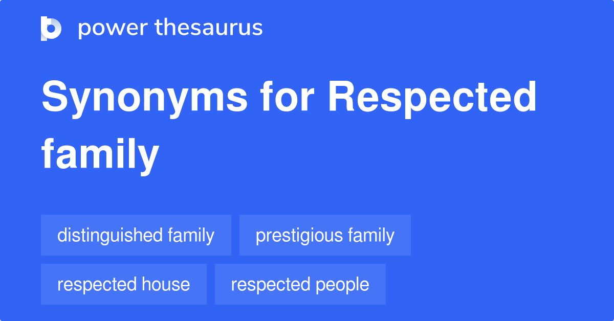 respectful thesaurus