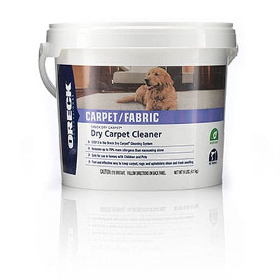 oreck dry carpet cleaner