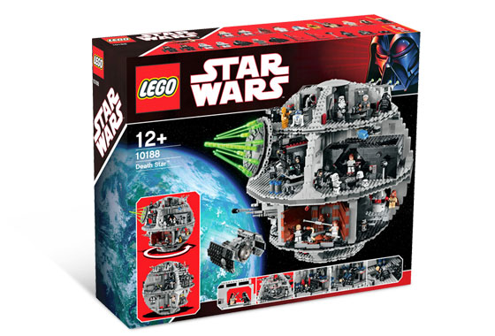 how many lego pieces are in the death star