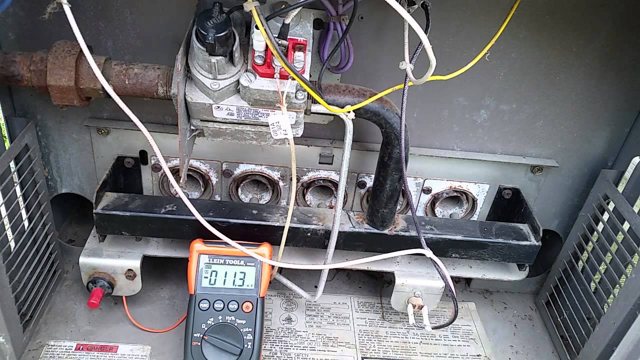 hayward pool heater not turning on