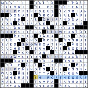 unnamed object crossword clue