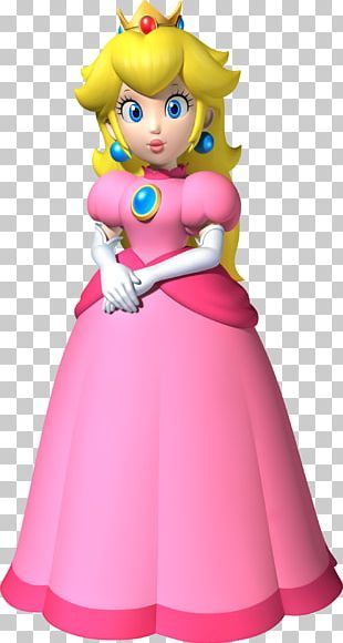 mario bros princesa peach png