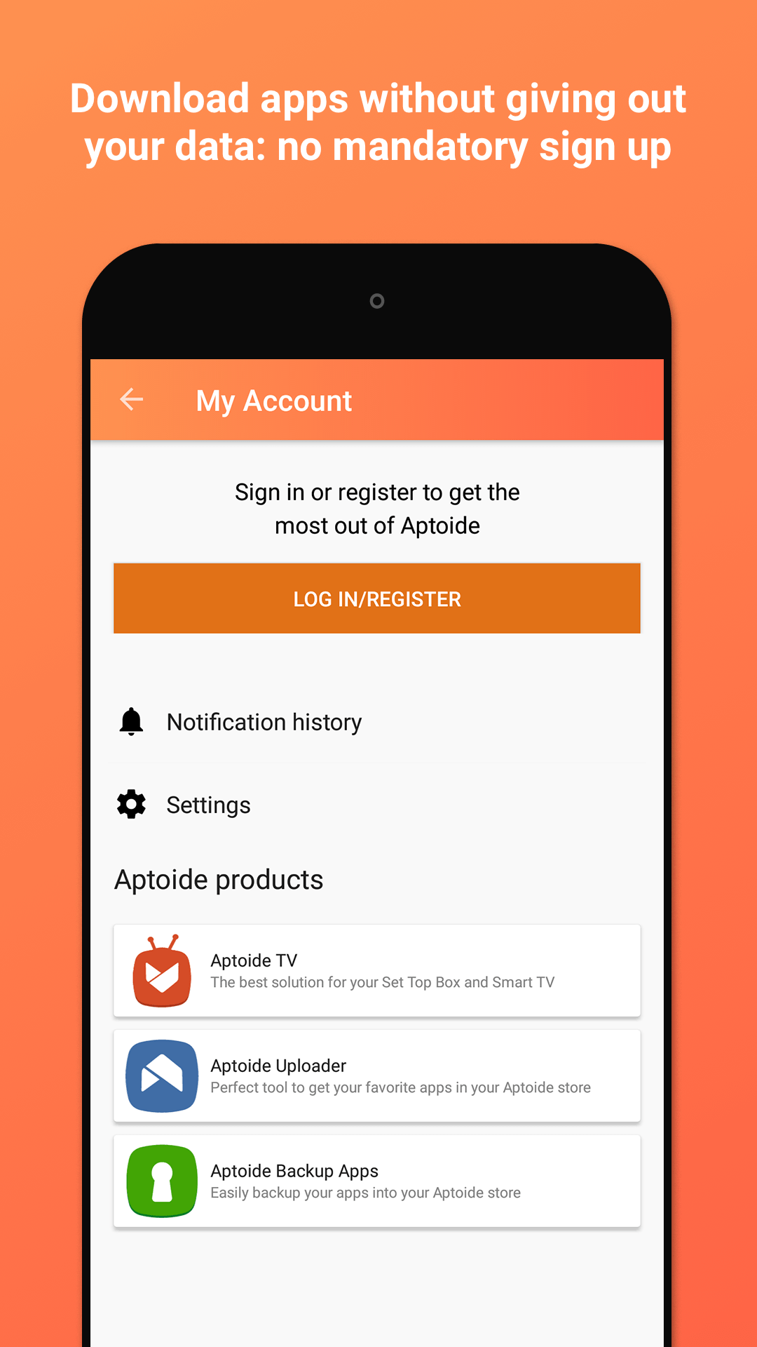 descargar aptoide apk