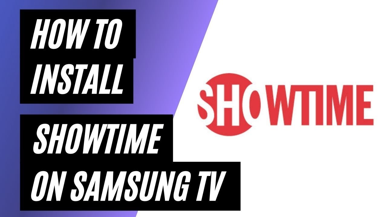 showtime app samsung tv