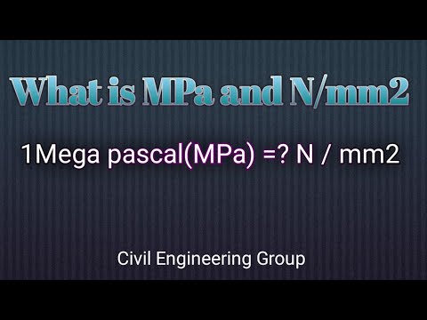 megapascal to n mm2