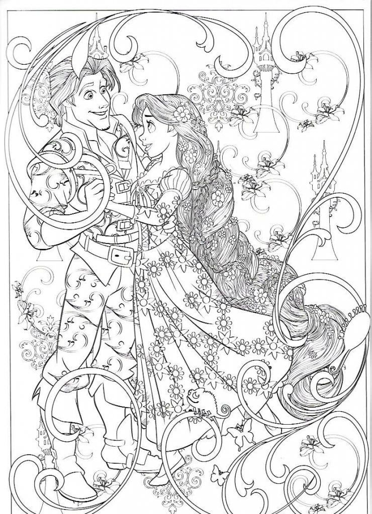 disney coloring pages adult