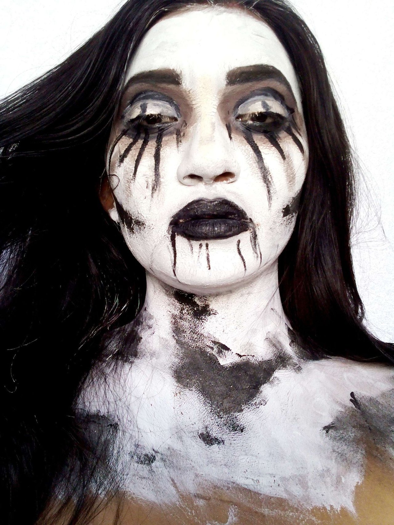 maquillaje de la llorona