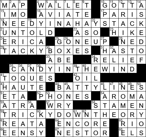 gifts to the poor crossword clue 4 letters