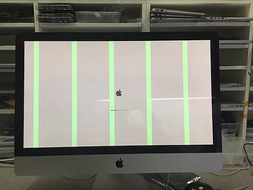 imac faulty graphics card