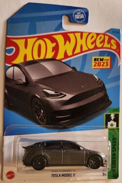 hotwheel tesla model y