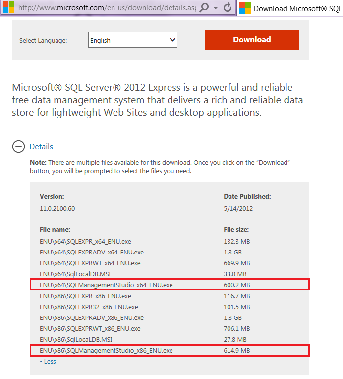 ssms download 64 bit