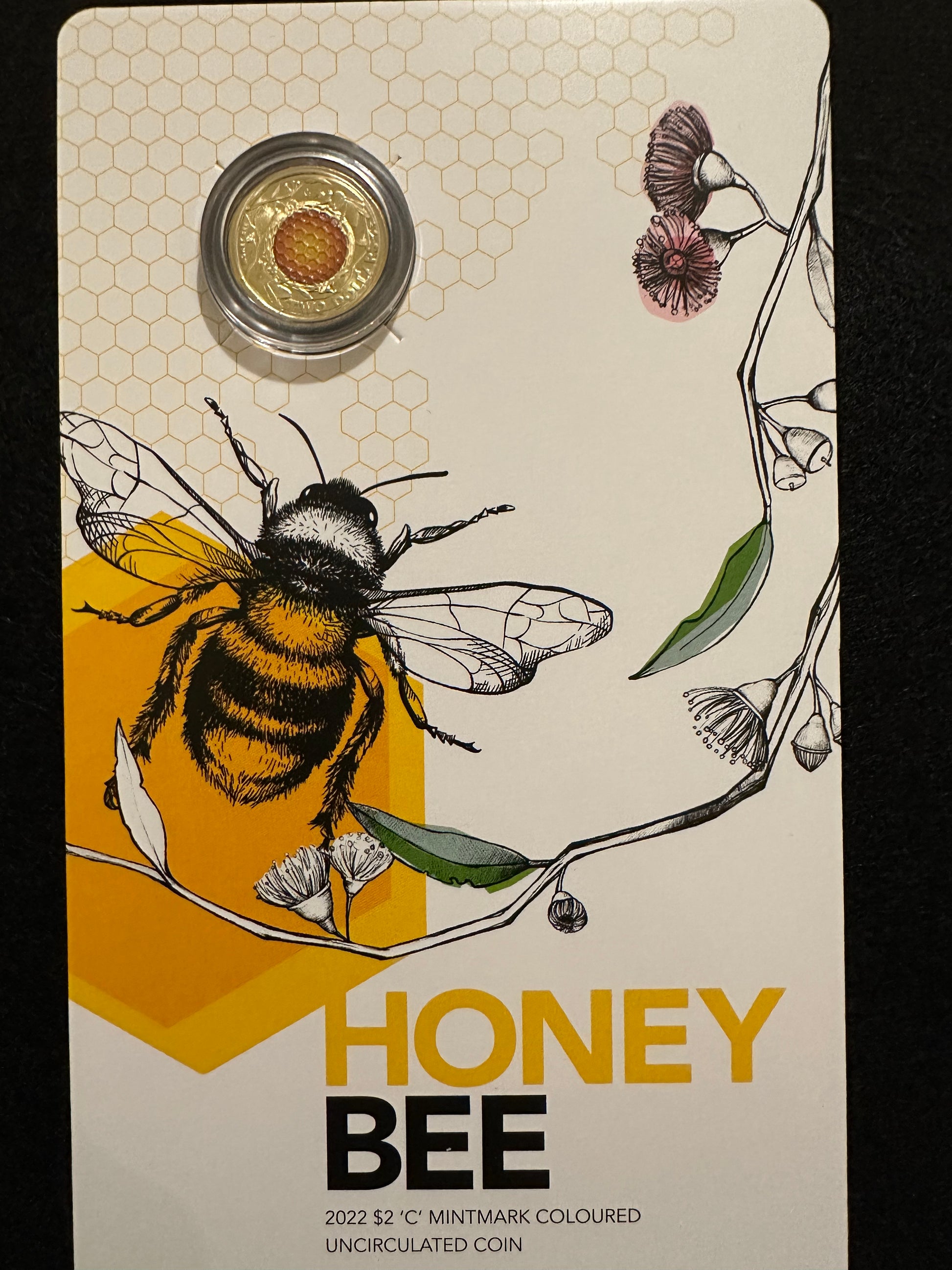 honey bee c mint mark