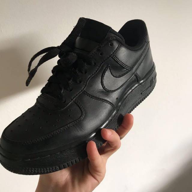 black air force 1 size 6