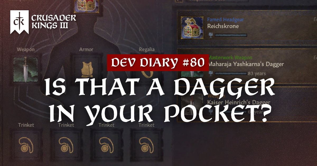 ck3 dev diaries