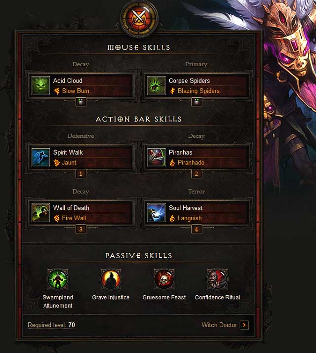 witch doctor builds diablo 3