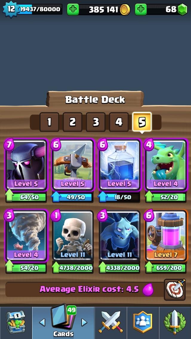 triple elixir deck