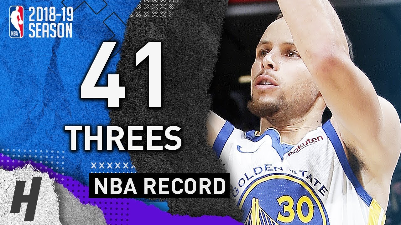 most threes in an nba game