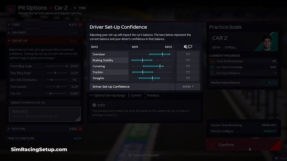 f1 manager 2022 setup bahrain