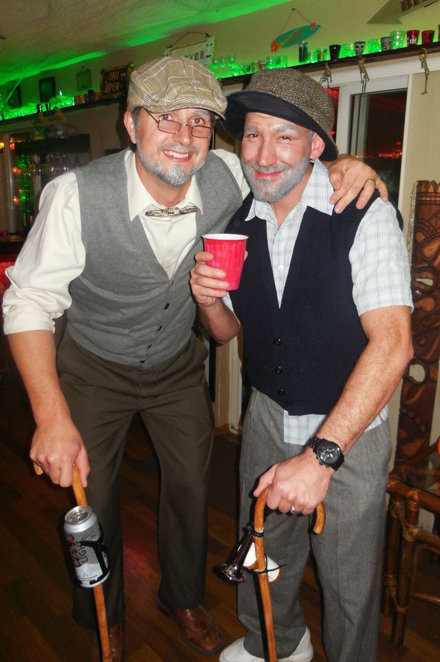 mens old man costume