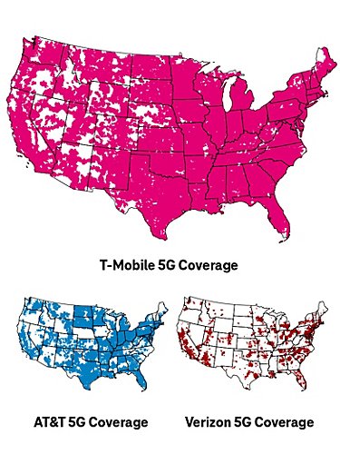 t mobile antenna map