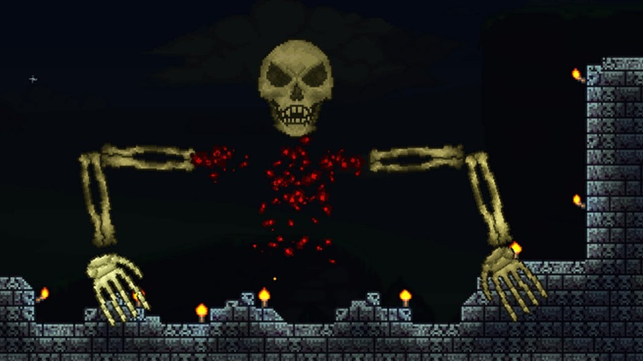 terraria skeletron