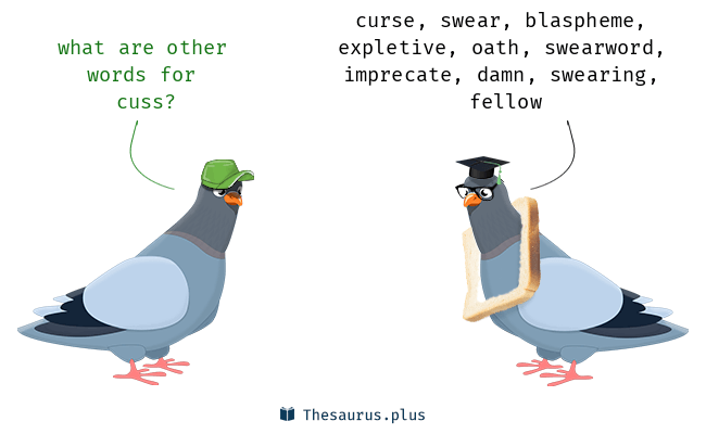 cuss synonym