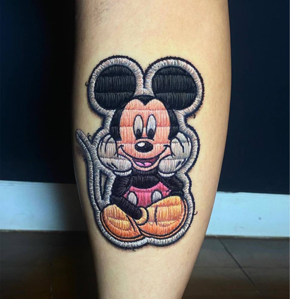 tatuajes mickey mouse