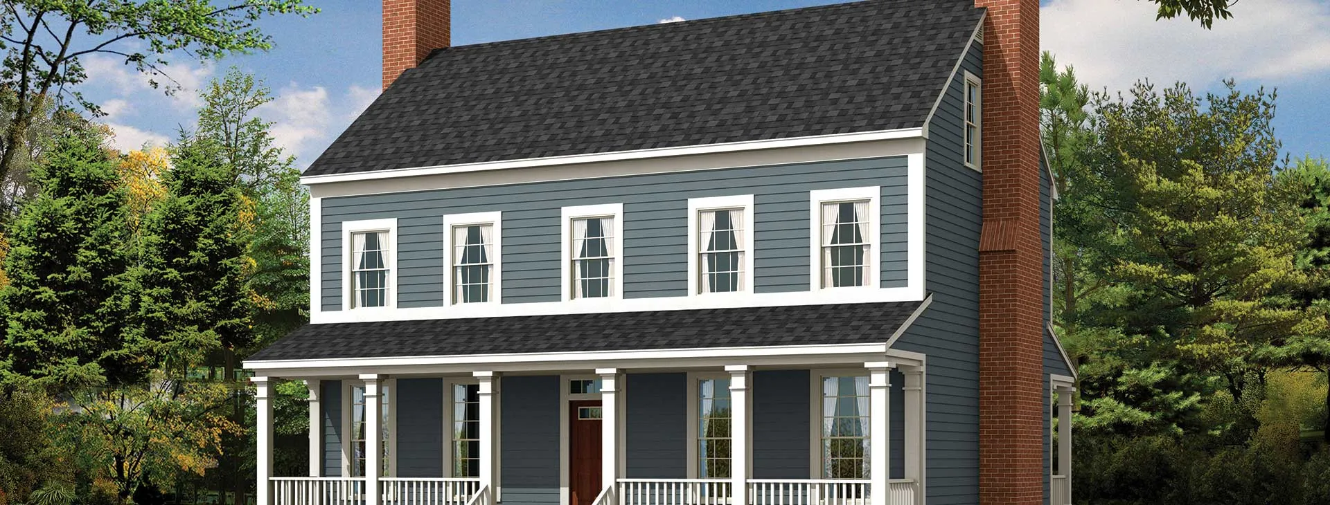 colonial farmhouse plans