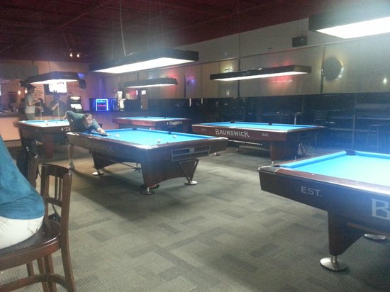 non smoking pool hall near me