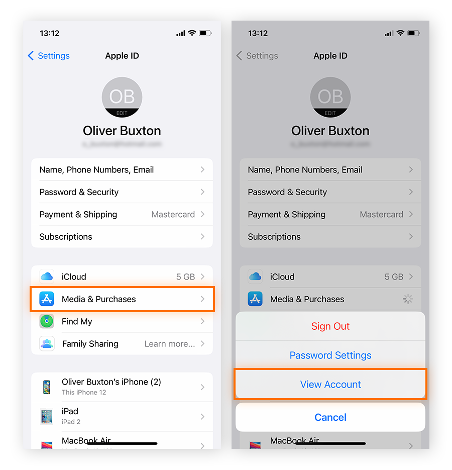 how to change apple id location