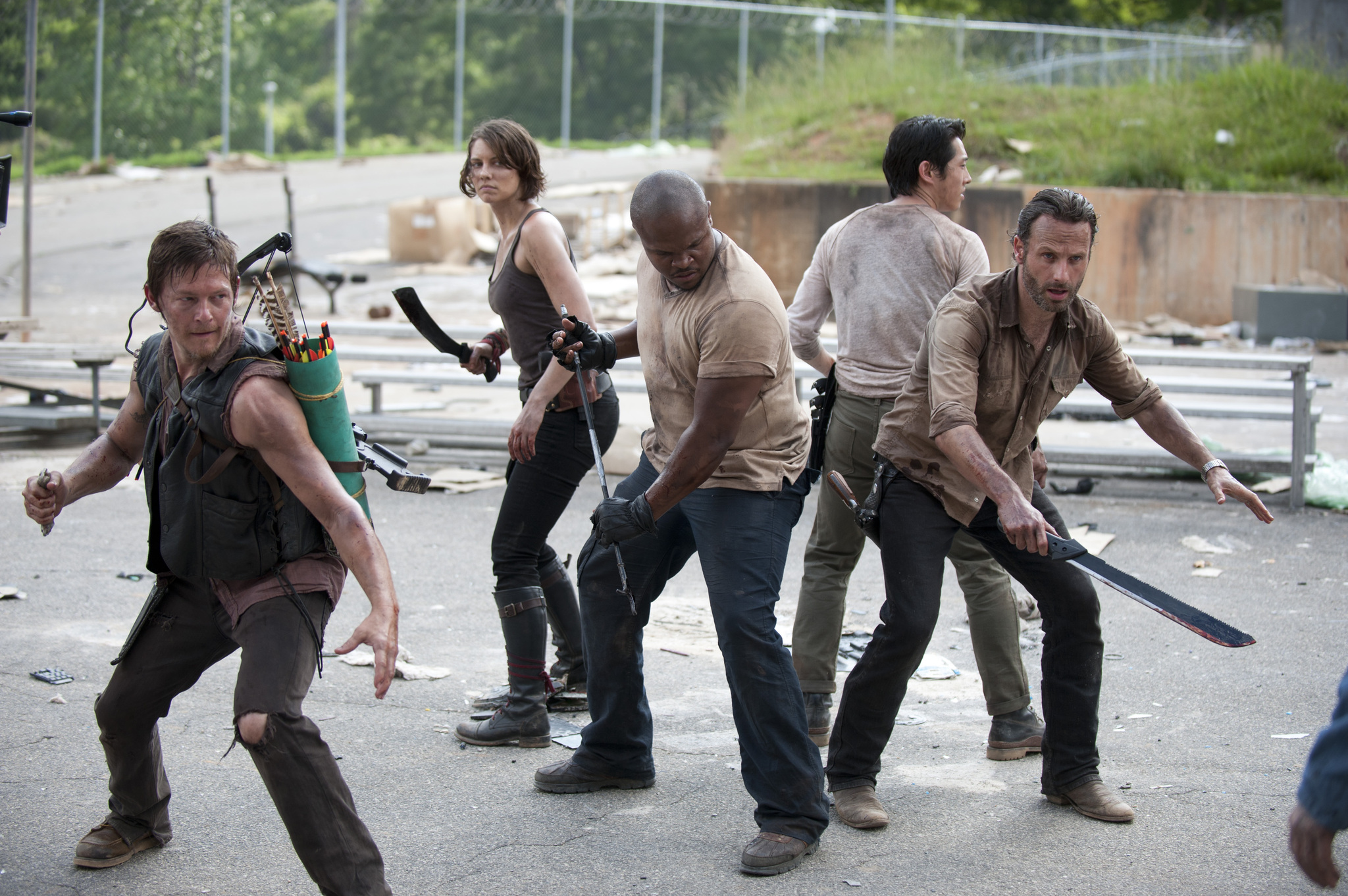 walking dead season three cast