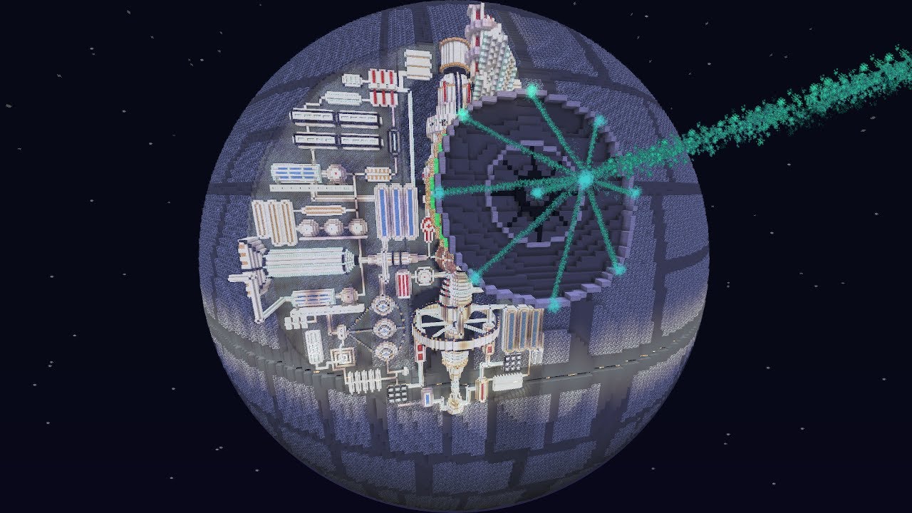 death star in minecraft