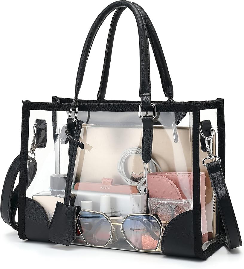 clear handbag purse