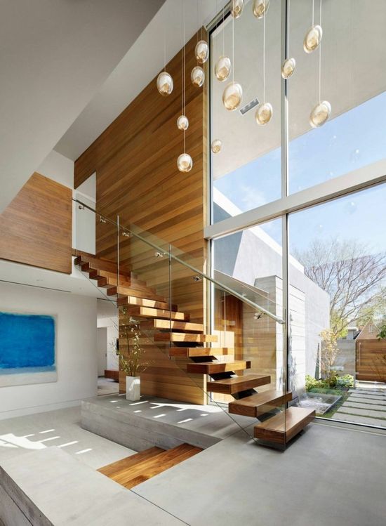 escaleras modernas para interiores