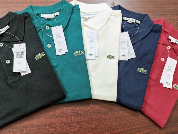 lacoste mens polo sale