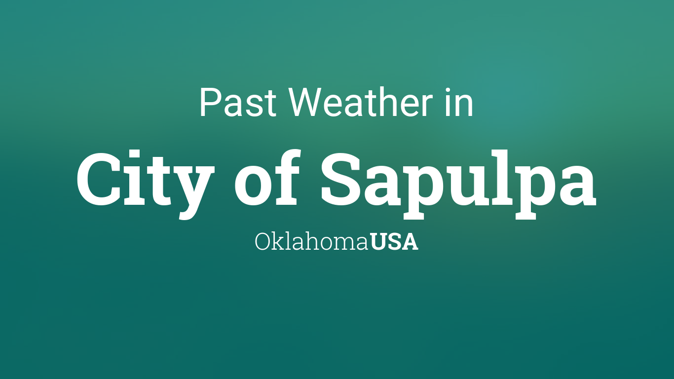 weather in sapulpa 10 days