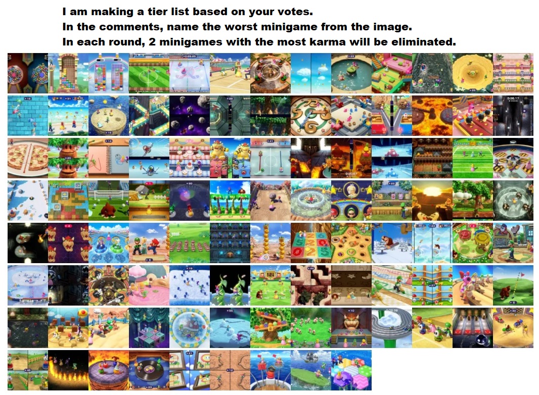 mario party superstars minigames