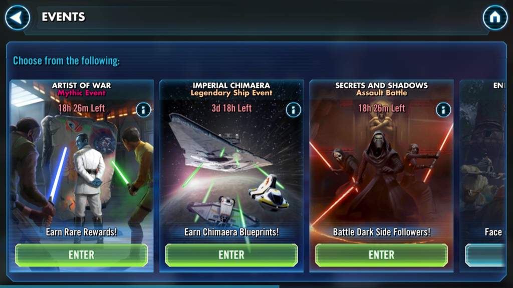 swgoh events