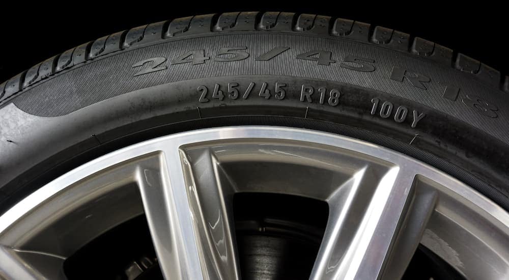 equinox tire size