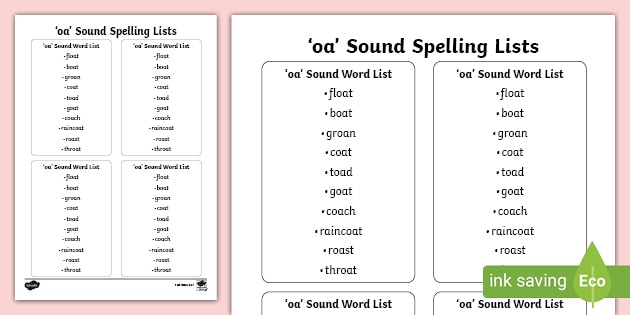 5 letter words with oa